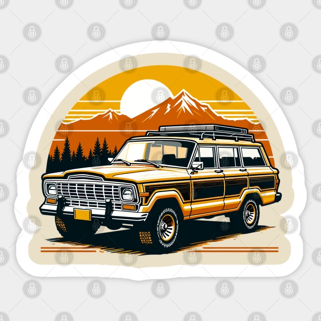 Jeep Wagoneer Sticker by Vehicles-Art